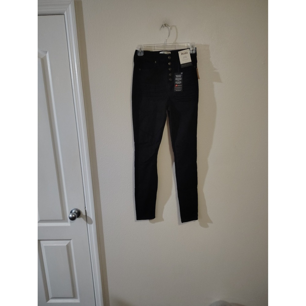 Mudd Womens High Rise Jegging Black FLX Stretch Button Fly Skinny Size 3 NWT